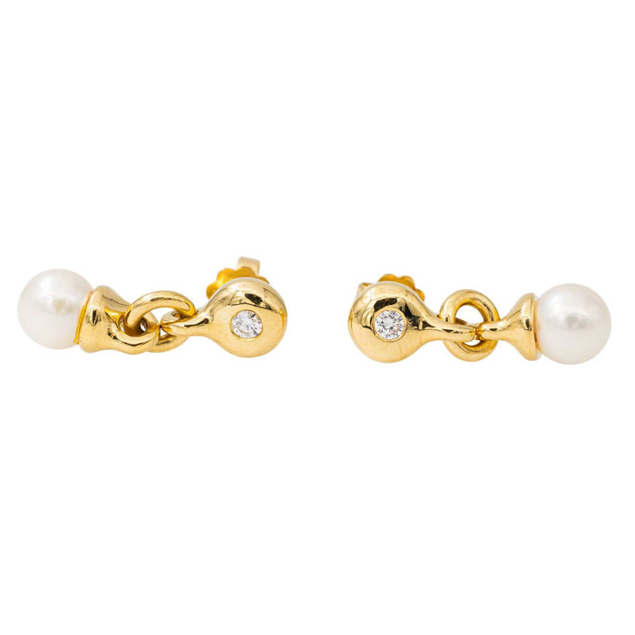 Boucles d'oreilles Boucles d'oreilles Or jaune Diamant 58 Facettes 2737236CN