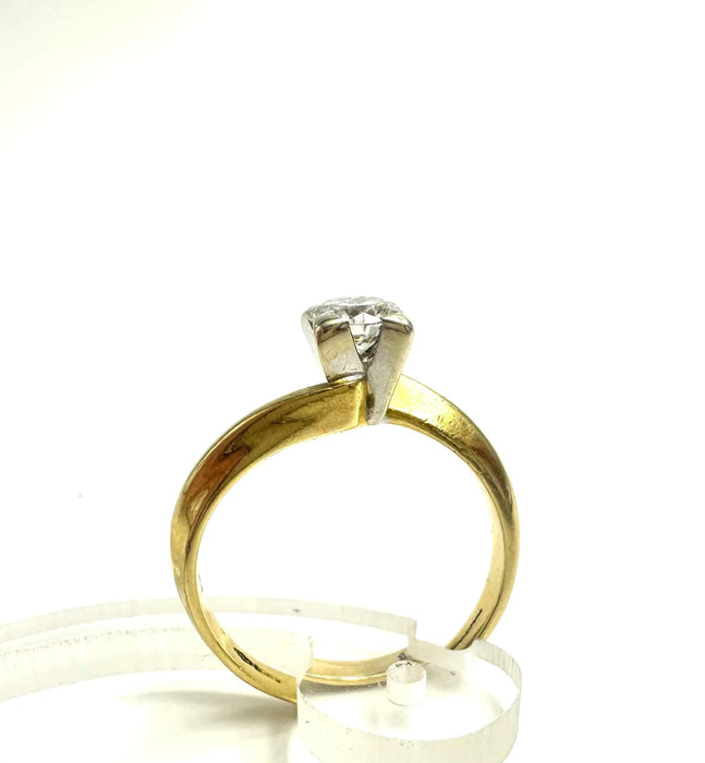 Bague Bague solitaire Salvini en or jaune et diamant 58 Facettes