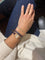 Bracelet Bracelet rivière or jaune orné de diamant taille brillant 58 Facettes 1