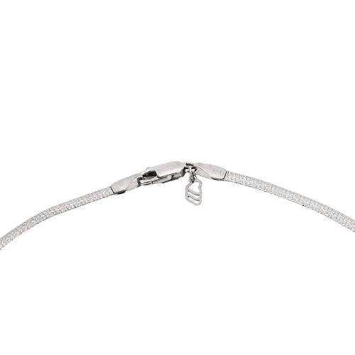 Collier Collier deux ors maille omega, reversible 58 Facettes BO/250006