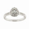 Bague 55 Bague solitaire avec diamants 0,84 ct 58 Facettes 36977