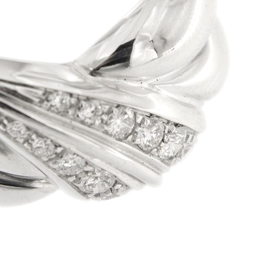 Bague 54 Bague bandeau or blanc diamants 58 Facettes 29354