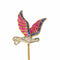 Broche Pince à cravate vintage d'inspiration Art déco représentant un oiseau volant avec des pierres précieuses multicolores 58 Facettes 24204-0272