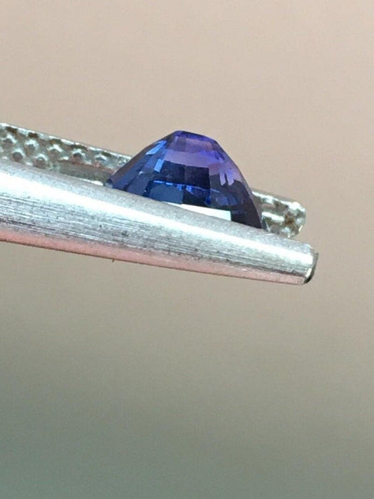 Gemstone Saphir bleu non chauffé 2,58cts 58 Facettes 491