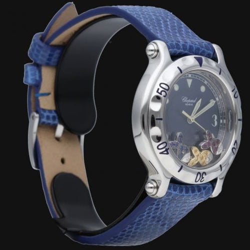 Montre Chopard Montre Happy Sport Fish 58 Facettes MT42381