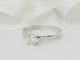Bague 52 Bague solitaire en or blanc et diamant 0.48ct 58 Facettes 26142