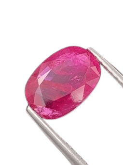 Gemstone Rubis 2.22cts Birmanie sang de pigeon certificat AIG 58 Facettes 488