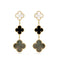 Boucles d'oreilles Van Cleef & Arpels- Boucles d'Oreilles Magic Alhambra 3 Motifs 58 Facettes 2.19391