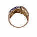 Ring 60 Pavé Ring 18k Yellow Gold and Sapphires 58 Facettes 17-GS30397
