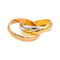 Bague 51 Cartier Bague Trinity Or rose, Or jaune, Or blanc 58 Facettes 4952740RV