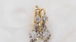 Boucles d'oreilles Boucles d'oreilles anciennes en or jaune et diamants 58 Facettes 30616