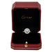 57 Cartier Ring Art Deco Ring Platinum Diamond 58 Facettes 2826017CN