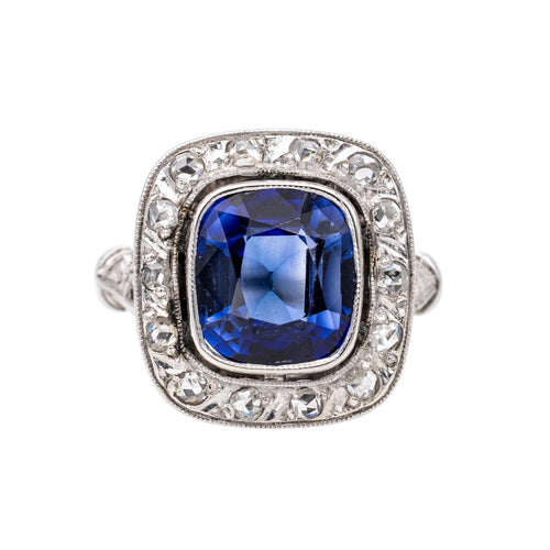 Bague 51 Bague Or blanc Saphir 58 Facettes 3332908CN