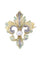 Broche BROCHE FLEUR DE LYS PERLE ET DIAMANTS 58 Facettes 095821