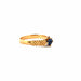 56 Solitaire Ring 18k Yellow Gold & Lolite 58 Facettes 41-GS33695-1