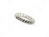 Bague 51 bague alliance americaine 22 diamants 1.5ct or blanc 58 Facettes 260512