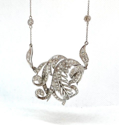 Collier Collier russo con diamanti, di Ispirazione Floreale 58 Facettes