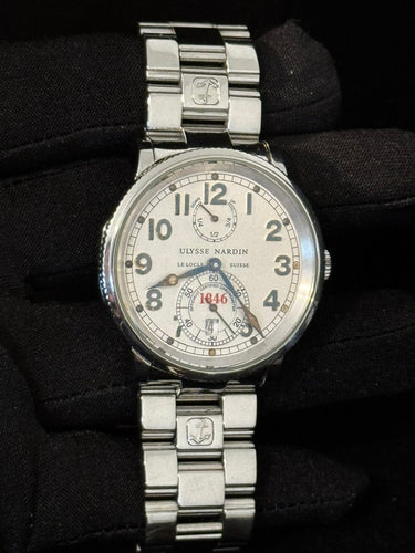 Montre Montre chronomètre de marine Ulysse Nardin – Réf. 263-22 – Automatique – Bracelet Ulysse Nardin 58 Facettes