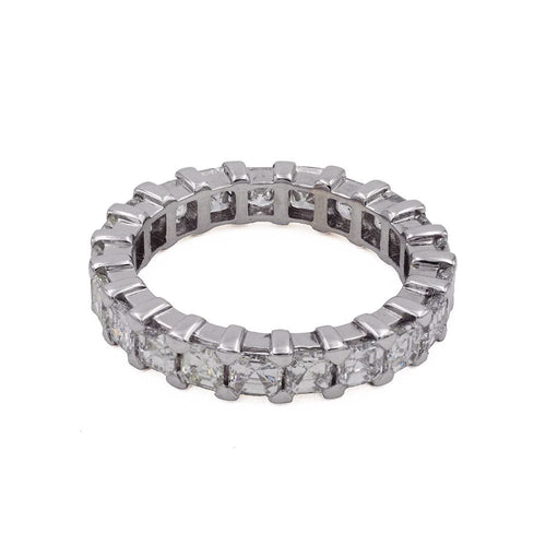 Bague 53 Alliance tour complet 21 Diamants 58 Facettes