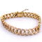 Bracelet Bracelet en or jaune avec diamants 58 Facettes