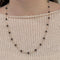Collier Collier or jaune et grenats 58 Facettes Z15B51717