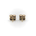 Boucles d'oreilles Boucles d'oreilles quadrilobe en or, diamants et perles taille ancienne mine 58 Facettes