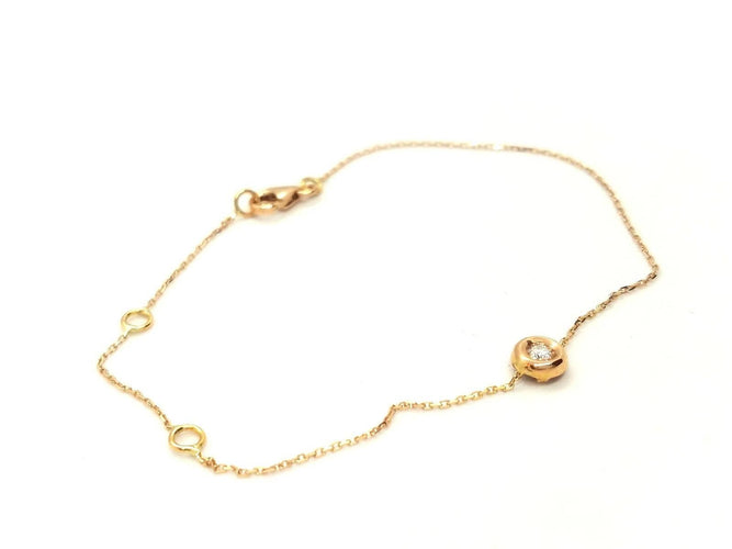 Bracelet Bracelet Or rose Diamant 58 Facettes 578997RV