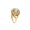 Bague 52 Bague fleur sertie de diamants de 0,65 ct 58 Facettes 36479