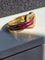 Bague 51 Cartier - Bague cœur en or jaune 18k, diamants et rubis 58 Facettes