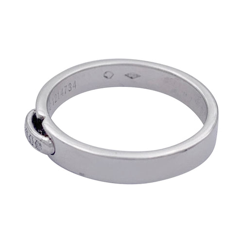 Bague Chaumet , "Liens", platine, diamants.