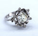 Bague 53 Bague ancienne en or et diamants 58 Facettes