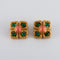 Boucles d'oreilles VAN CLEEF & ARPELS - Parure "Delphe Collection" Corail et chrysoprase 58 Facettes DV0332-5