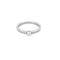 Bague 52,5 Bague solitaire en or blanc et diamants 58 Facettes GU295