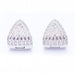 Boucles d'oreilles Boucles d'oreilles triangle en or avec diamants 58 Facettes N102939EJ