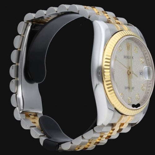 Montre Rolex Montre Date Just 36 58 Facettes MT42534