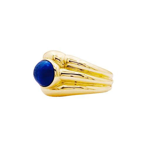 Bague 53 Bague Van Cleef & Arpels, lapis-lazuli, or jaune. 58 Facettes 35260