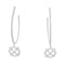 Boucles d'oreilles Boucles d'oreilles Messika, "Eden", or blanc, diamants. 58 Facettes 34377