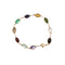 Bracelet Bracelet or jaune et pierre de couleurs 58 Facettes NAR03012