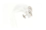 Boucles d'oreilles Boucles d'oreilles en or blanc serties de diamants 58 Facettes B539