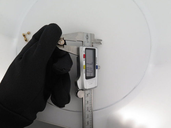 Boucles d'oreilles boucles d'oreilles es 58 diamants 0.85ct or jaune 18k 4.4gr s 58 Facettes 268063