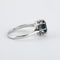 Bague 51 Bague Saphir Or Blanc Platine 58 Facettes