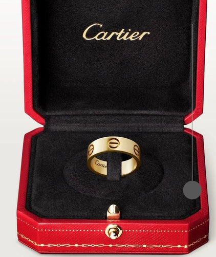 Bague 51 Alliance Love signée Cartier or jaune taille 51 58 Facettes