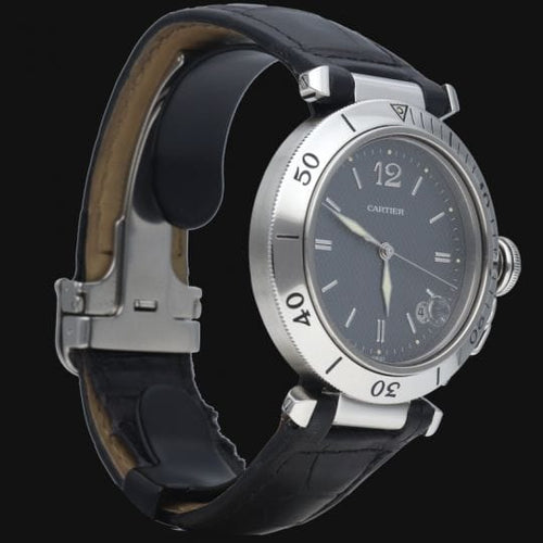 Montre Cartier Montre Pasha Plongeur 58 Facettes MT41550