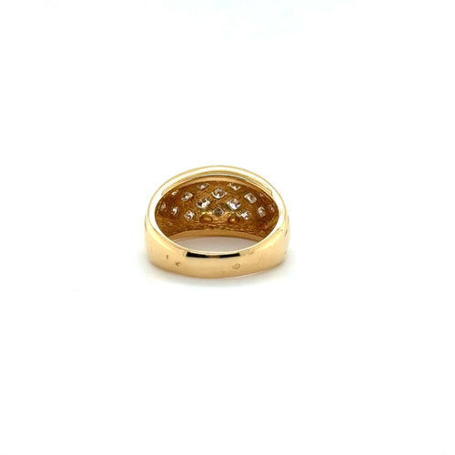 Bague 58 Bague or jaune et diamants 58 Facettes 469/18