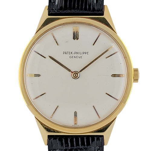 Montre PATEK PHILIPPE - Calatrava Ref 2568 Gold 58 Facettes
