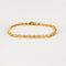Bracelet Bracelet Ligne or jaune et diamants jaunes 58 Facettes