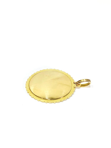 Emile Dropsy - Médaille Vierge or jaune