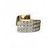 Bague 51 Rochas Paris - Bague or jaune diamants 58 Facettes 252