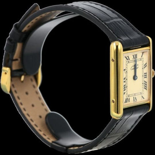 Montre Cartier Montre Tank Vermeil 58 Facettes MT44886