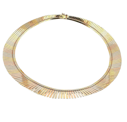 Boucles d'oreilles Parure 3 ors collier et bracelet 18 carats 58 Facettes